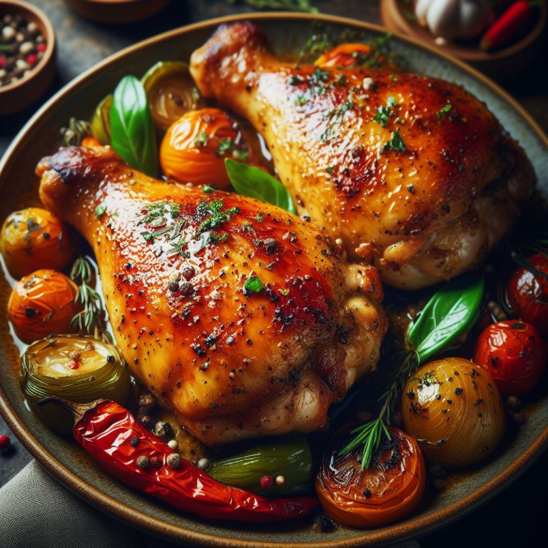 Read more about the article Juicy Oven-Baked Chicken Thighs Recipe