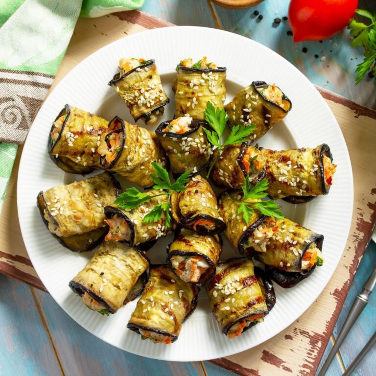 Read more about the article Badrijani Eggplant Rolls Recipe