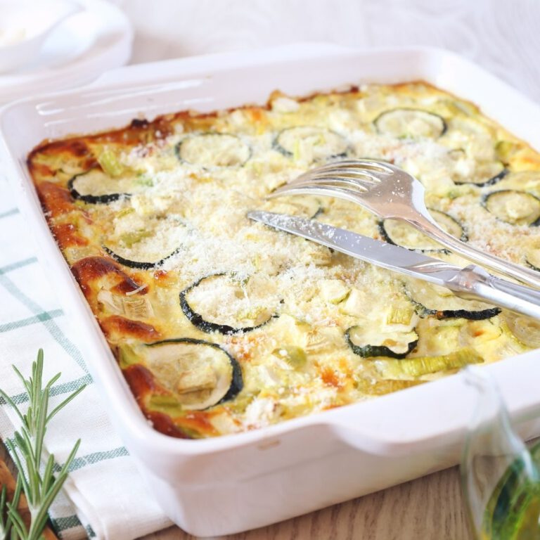 Read more about the article Baked Zucchini with Parmesan Cheese Recipe