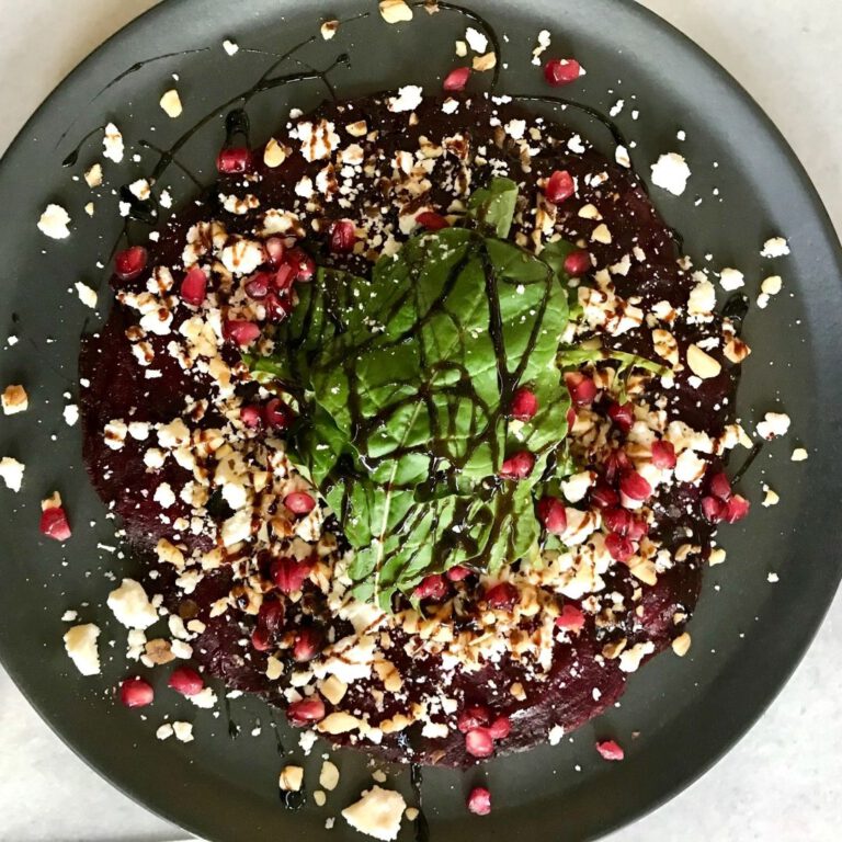 Read more about the article Beet Carpaccio with Goat Cheese Recipe