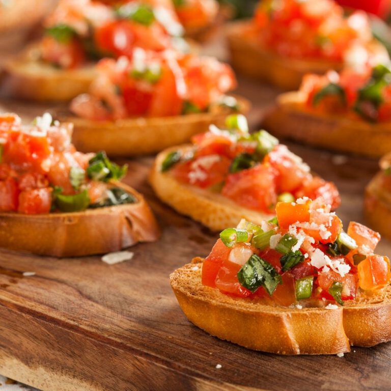 Read more about the article Bruschetta with Tomatoes Recipe