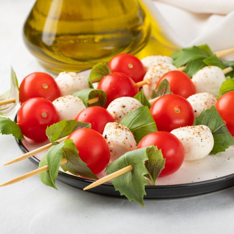 Read more about the article Caprese Skewers Recipe