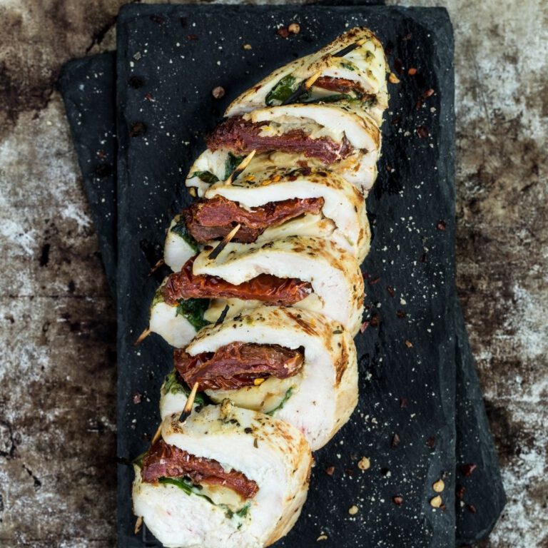 Read more about the article Caprese Stuffed Chicken Breast Recipe