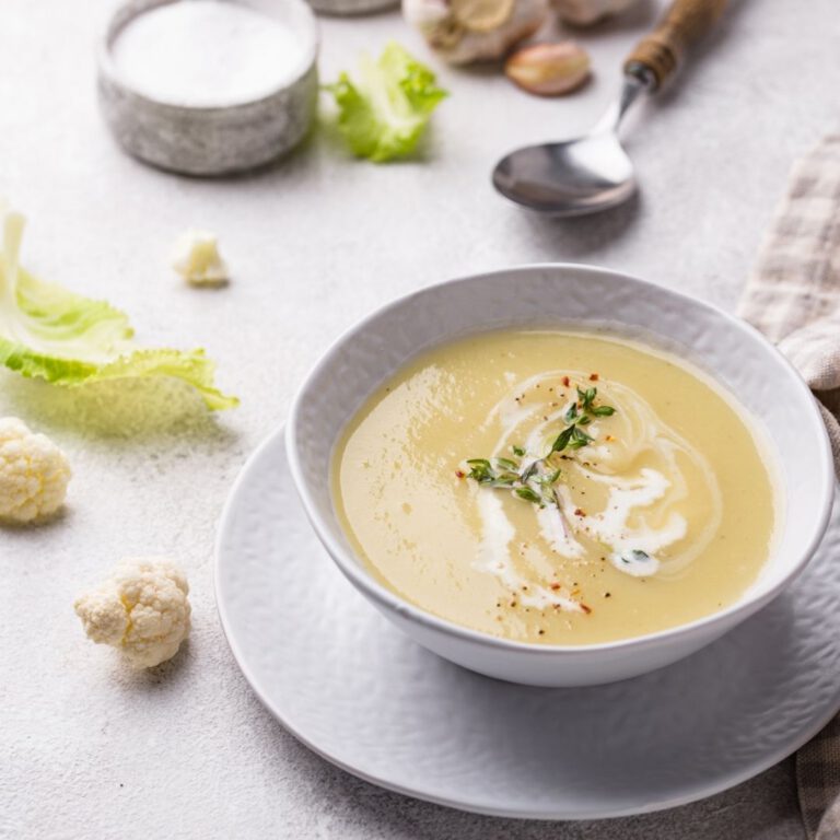 Read more about the article Cauliflower Cream Soup Recipe