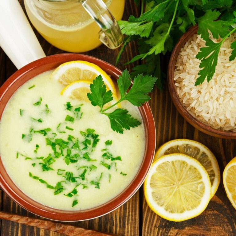 Read more about the article Greek Lemon Rice Soup Recipe