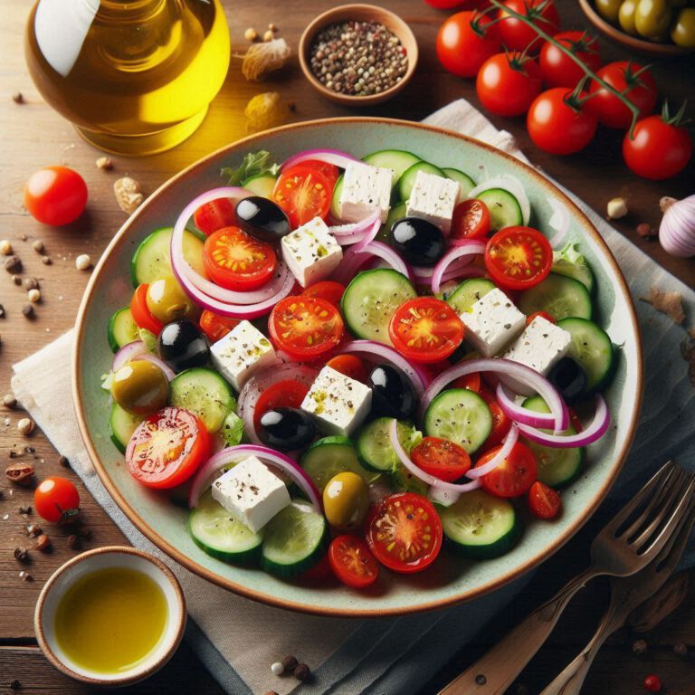 Read more about the article Horiatiki (Greek Village Salad) Recipe