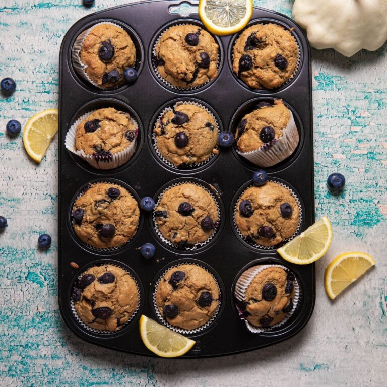 Read more about the article Lemon Blueberry Muffins Recipe