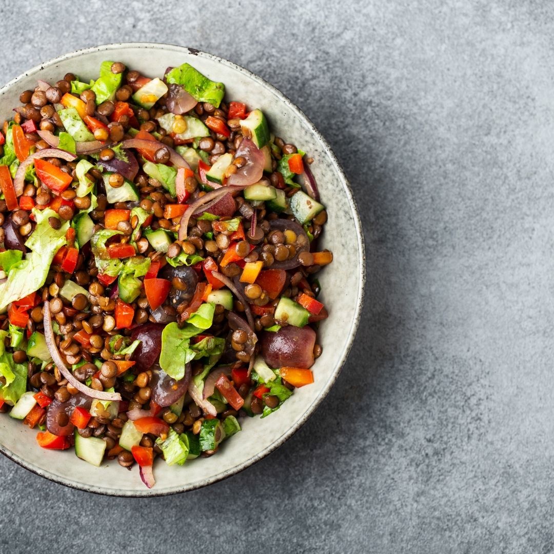 You are currently viewing Lentil Salad Recipe