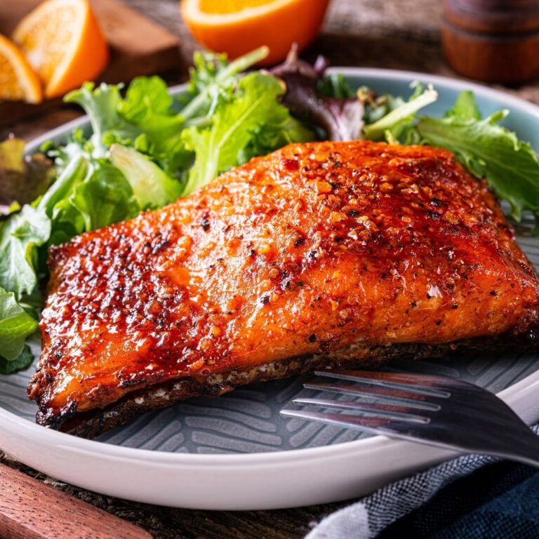 Read more about the article Maple Glazed Salmon Recipe