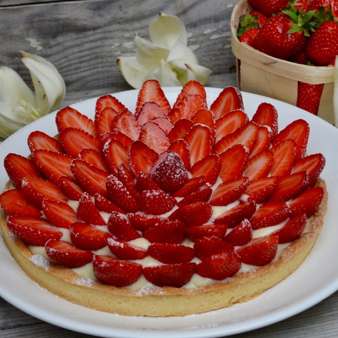 You are currently viewing Tarte aux Fraises Recipe