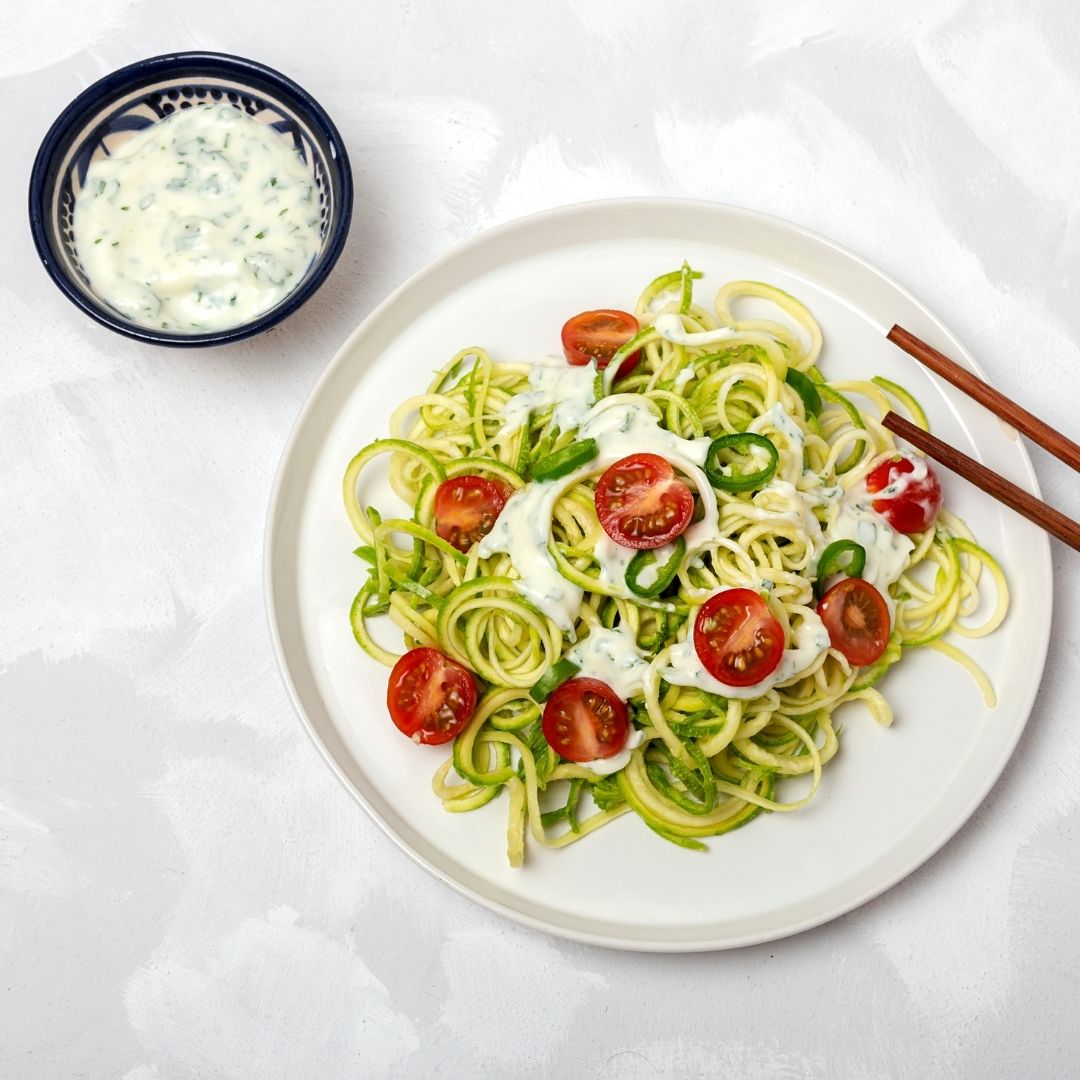 You are currently viewing Zucchini Noodle Salad Recipe