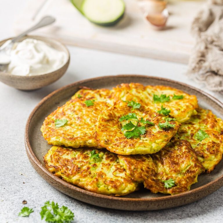 Read more about the article Zucchini Pancakes Recipe