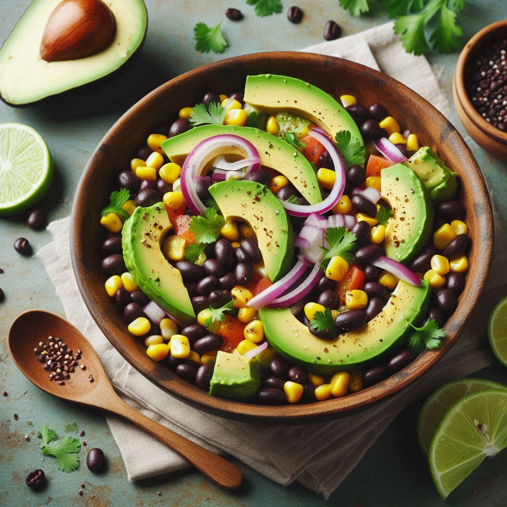 You are currently viewing Avocado and Black Bean Salad Recipe