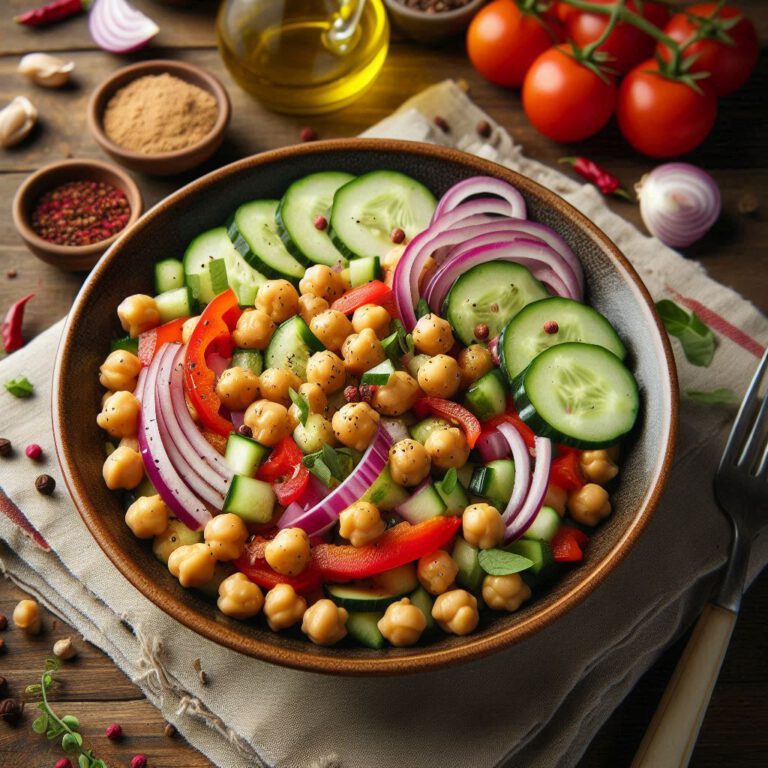 Read more about the article Chickpea Salad Recipe