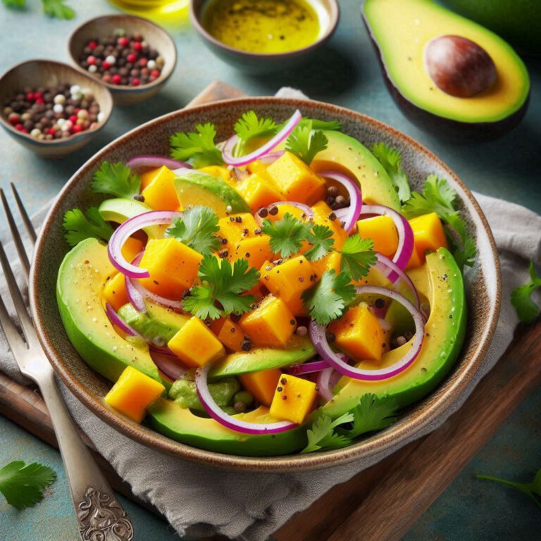 Read more about the article Mango and Avocado Salad Recipe