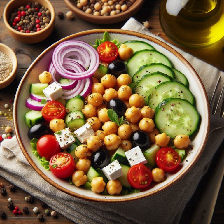 Read more about the article Mediterranean Chickpea Salad Recipe