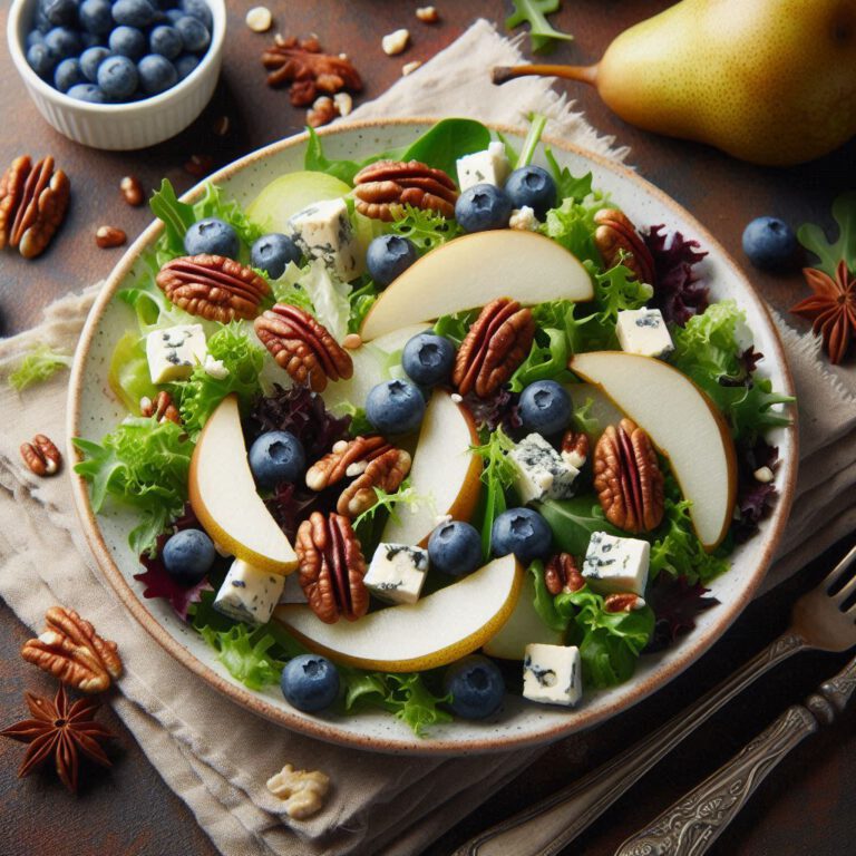 Read more about the article Pear and Gorgonzola Salad Recipe