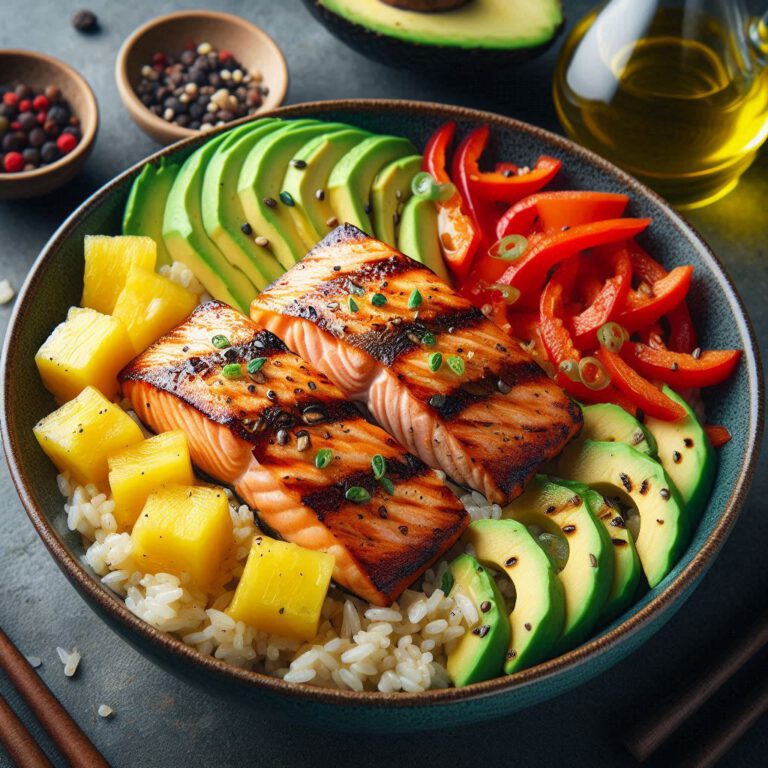 Read more about the article Hawaiian Salmon Bowl Recipe