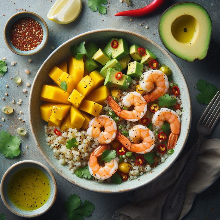 Read more about the article Tropical Shrimp Bowl Recipe