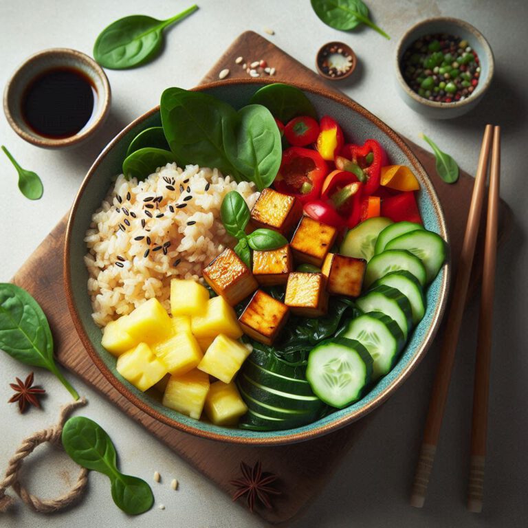 Read more about the article Vegan Hawaiian Bowl Recipe